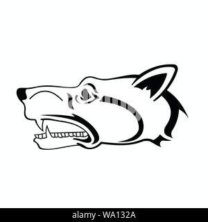Hund Vector Illustration Stock Vektor