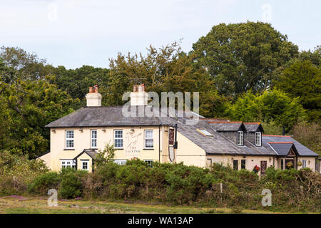 Die stutfohlen Inn im New Forest in New Milton, Hampshire, UK im August Stockfoto