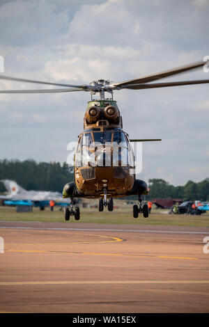 Armee de Terre, PUMA S 330 B bei der Royal International Air Tattoo 2019 Stockfoto