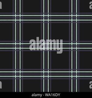 Karierte Muster nahtlose Vektor Hintergrund. Tartan check Plaid für moderne alltäglichen Stoff design Stock Vektor