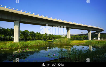 Tianjin-Chen Tai Brücke Stockfoto