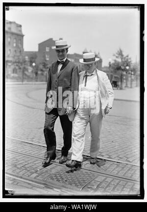 BRADLEY, William O'Connell. Gouverneur von Kentucky, 1895-1899; SENATOR, 1909-1914. Rechts mit SEN. N. BRYAN Stockfoto