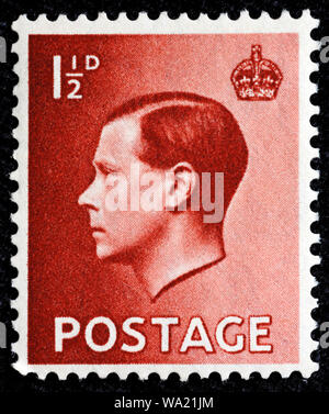 König Edward VIII (1894 - 1972), Briefmarke, UK, 1936 Stockfoto