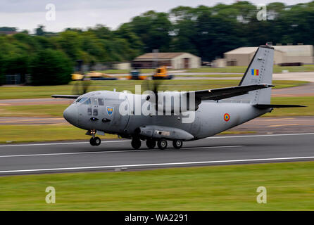 Rumänische Air Force C-27 J Spartan im Royal International Air Tattoo 2019 Stockfoto