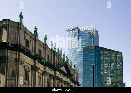 Alte und Neue in Kanada Stockfoto