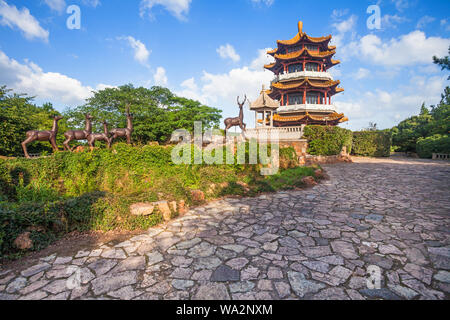 Wuxi park Landschaft Stockfoto