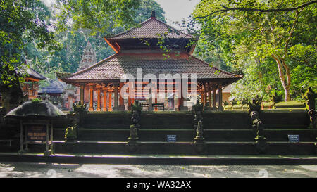 Pura Taman Saraswati Tempel in Ubud, Bali Insel Stockfoto