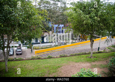 Barranco, reichen Nachbarschaft, Villen, Meer, Strand, Sommer, Villen, Parks, Restaurants, Lima, Peru, Südamerika Stockfoto