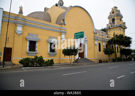 Barranco, reichen Nachbarschaft, Villen, Meer, Strand, Sommer, Villen, Parks, Restaurants, Lima, Peru, Südamerika Stockfoto