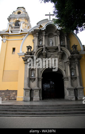 Barranco, reichen Nachbarschaft, Villen, Meer, Strand, Sommer, Villen, Parks, Restaurants, Lima, Peru, Südamerika Stockfoto