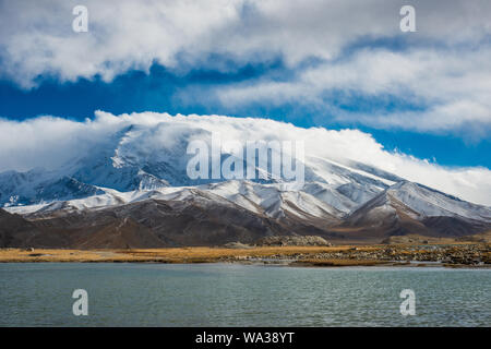 Muztagh Ata peak Stockfoto