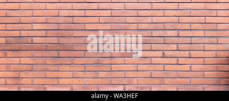 Braun Rot Farbe Wand Textur, Hintergrund. Traditionelle Fassade Stockfoto