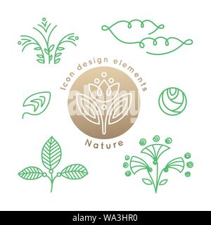 Icon Design Elemente Stock Vektor