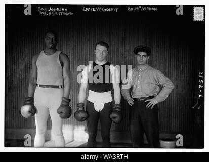 Bob Armstrong, Eddie McGoorty, Ed McMahon Stockfoto