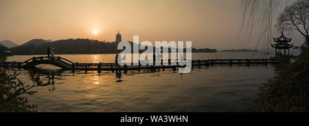 Hangzhou West Lake Stockfoto