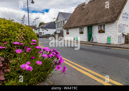 Dorf Cong in Couny Mayo Irland zur verfilmung Der ruhige Mann Film mit John Wayne und Maureen O'Hara Stockfoto