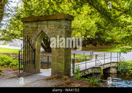 Dorf Cong in Couny Mayo Irland zur verfilmung Der ruhige Mann Film mit John Wayne und Maureen O'Hara Stockfoto