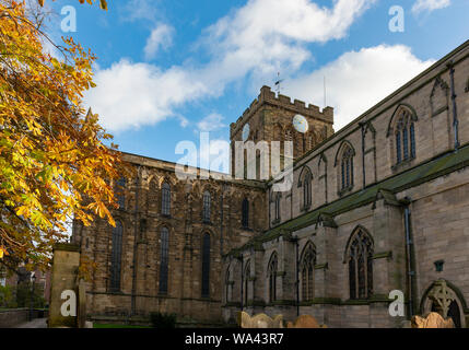 Hexham Abtei in Northumberland Stockfoto