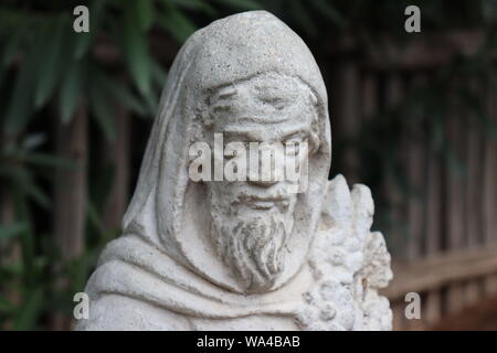 Foto von einer Statue am Tucson Botanical Gardens in Tucson, AZ. Stockfoto