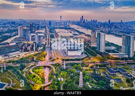 Pazhou Convention und Exhibition Centre Stockfoto