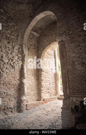 Architektur Detail eines Fensters in Malaga Spanien Stockfoto