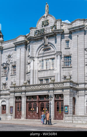 His Majesty's Theatre, Aberdeen stammt aus dem Jahr 1906 und wurde von Frank Matcham konzipiert. Stockfoto