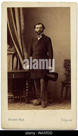 Disderi Adolphe Eugène (1810-1890) - Giuseppe Verdi (1813-1901). Stockfoto