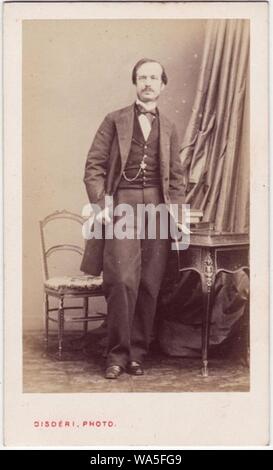 Disderi, Adolphe Eugène (1810-1890) - Urbano Rattazzi (1808-1873). Stockfoto