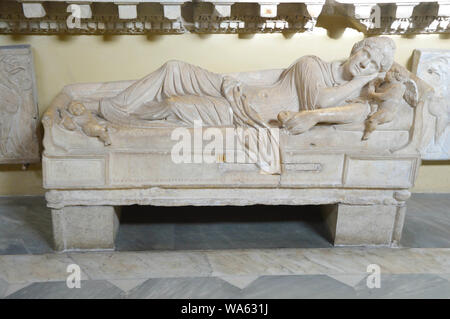 Vatikanstadt - April 5, 2016: Cleopatrae Simulakrum in die Vatikanischen Museen. Stockfoto