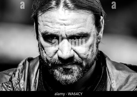 17. August 2019, Carrow Road, Norwich, England, Premier League, Fußball, Norwich City vs Newcastle United: Daniel Farke Manager von Norwich City Credit: Georgie Kerr/News Bilder der Englischen Football League Bilder unterliegen DataCo Lizenz Stockfoto