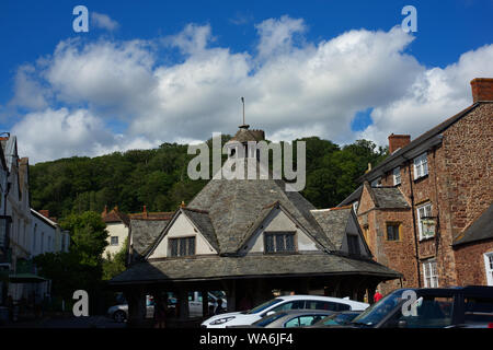 Das Yarn Market Dunster Somerset Stockfoto