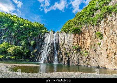 Die Wasserfälle von Niagara Wasserfall im Norden von La Reunion Insel Stockfoto