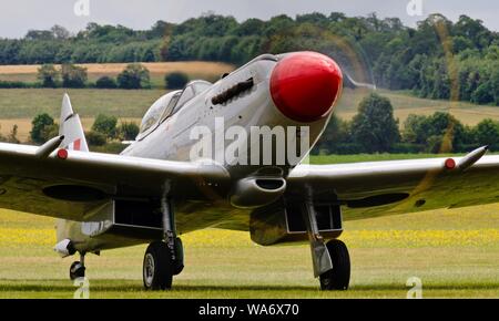 Supermarine Spitfire Mk XVIII (G-BUOS) Stockfoto