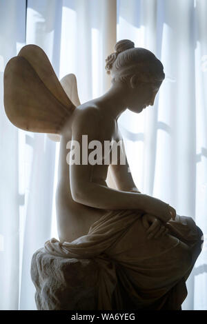 Psyche aufgegeben, Statue im Pitti Palace Museum, Florenz, Italien Stockfoto