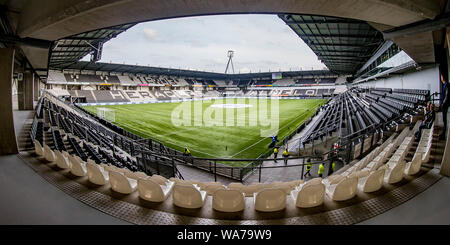 ALMELO, Heracles Almelo - PSV, 18-08-2019, Fußball, niederländischen Eredivisie, Saison 2019-2020, Polman Stadion, Überblick über das Stadion Stockfoto