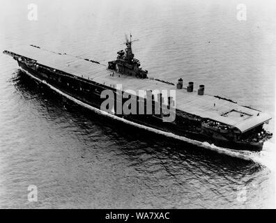Flugzeugträger USS Ranger (CV-4) 1942 Stockfoto