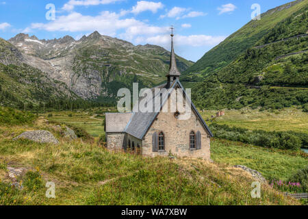 Gletsch, Wallis, Schweiz, Europa Stockfoto