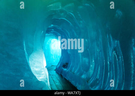 Rhonegletscher, Gletsch, Wallis, Schweiz, Europa Stockfoto