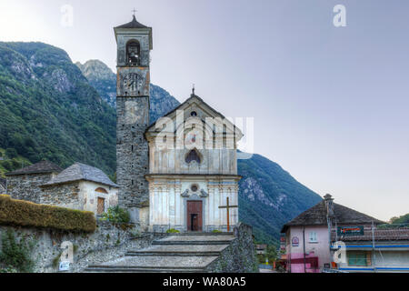 Lavertezzo, Tessin, Schweiz, Europa Stockfoto