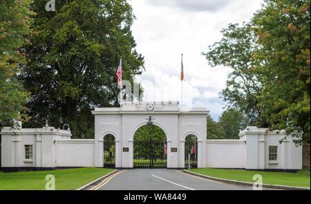 Der amerikanische Botschafter in der Phoenix Park, Dublin, Irland. Stockfoto