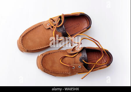 Accessoires, Stiefel, braun, klassisch, Schuh, Stil, Sommer, Vintage, Braun, Jugend, Lifestyle, Kleidung, getragen, Schuhe, Stiefel, Stockfoto