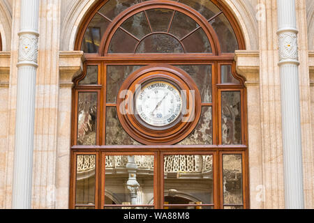 Portugal Porto Porto Palacio da Bolsa Rua Ferreira Borges Börse 1842 Tribunal Commercio kommerzielle Tribunal Terrasse das tun Nacoes detail Stockfoto