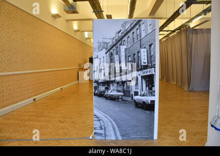 London, Großbritannien. 18 Aug, 2019. Eine kostenlose Ausstellung: Die Herstellung von Chinatown in China, am 18. August 2019, London, UK. Bild Capital/Alamy leben Nachrichten Stockfoto