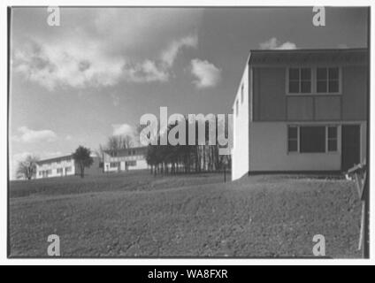 Calvert Häuser, College Park, Maryland. Stockfoto