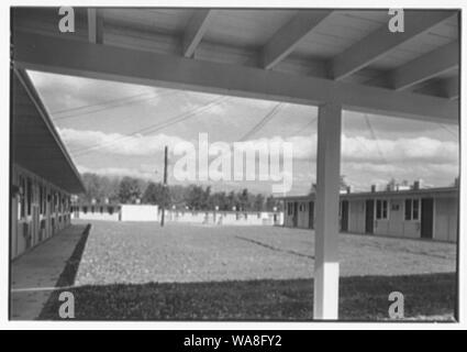 Calvert Häuser, College Park, Maryland. Stockfoto