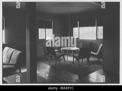 Calvert Häuser, College Park, Maryland. Stockfoto