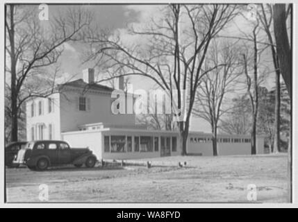 Calvert Häuser, College Park, Maryland. Stockfoto