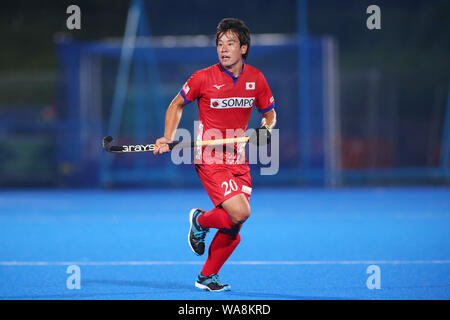 Masaki Ohashi (JPN), 17. August 2019 - Hockey: Ständig bereit Tokio Hockey zwischen Neuseeland 4-3 Japan an Oi Hockey Stadion südlich Pitch, Tokio, Japan. (Foto von YUTAKA/LBA SPORT) Stockfoto