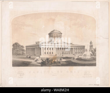 Capitol von Ohio Columbus (aktualisiert) Stockfoto