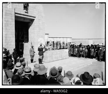 Die Zeremonie an Govt. [D. h., der Regierung] Haus, 12.08.1926 Stockfoto